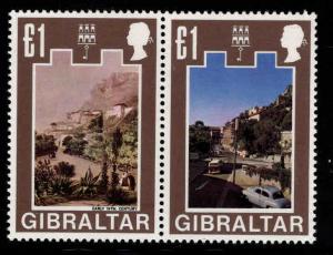 GIBRALTAR Scott 271-272a MNH** 1971 pair