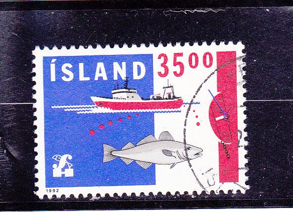 Iceland  Scott#  753  Used