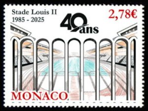 Monaco 2025 MNH Stamps Sport Stadium Football Soccer