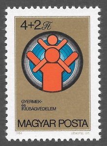 Hungary (1983) - Scott # B333,  MNH