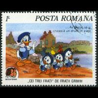 ROMANIA 1985 - Scott# 3339 Disney 1l CTO