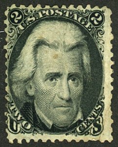 U.S. #73 USED VERY LIGHT CANCEL CREASES SML TEAR 