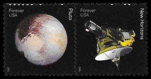 PCBstamps  US #5077/5078a Pair 94c(2x{47c})Pluto Explored, MNH, (15)