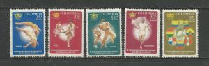 Columbia Scott catalogue #C414-C419 Mint NH