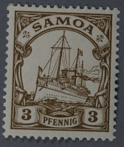 Samoa #57 Unused Fine/VF HRM Good Color Rest of Gum VF