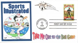 #4341 Take Me Out to the Ballgame QCR FDC