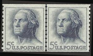 # 1229 - MNH - Pair - George Washington