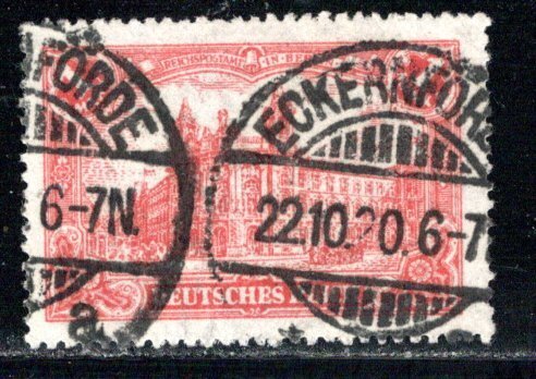 Germany Reich Scott # 111, used, exp. h/s, Mi# A113a