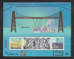 SE)2017 SPAIN  55th PORTUGAL INTERNATIONAL PHILATELIC EXHIBITION - EX