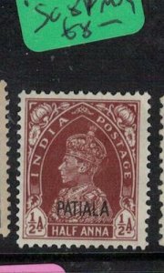 India Patiala SG 81 MNG (8esn) 