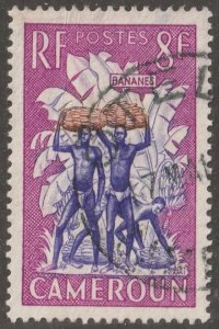 Cameroun, stamp, Scott#323,  mint, hinged,  8f,