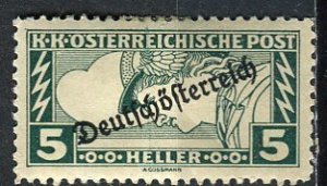 Austria; 1919: Sc. # QE6: MH Single. Stamp