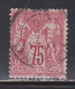 FRANCE - Scott # 75 Used