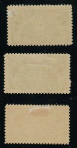 QE1, QE2, QE3  MINT OGH  ⭐⭐⭐⭐⭐