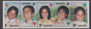 Nauru # 205a, International Year of the Child - Nauru Children, NH, 1/2 Cat.