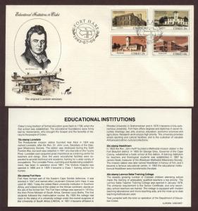 RSA Ciskei # 59 - # 62 , Educational Institutions , FDC