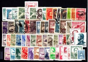 Chile 60 different airmails