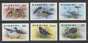 Barbuda 1976 Birds Scott # 238 - 243 MNH