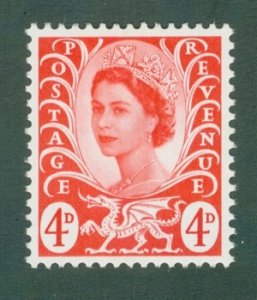 GREAT BRITAIN WALES 10 MNH BIN $0.50