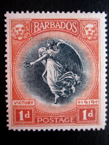 BARBADOS - SCOTT#150 - MH - CAT VAL $57.50
