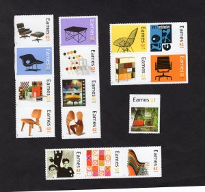 4333 Charles & Ray Eames, MNH set/16