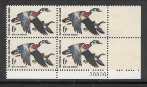 #1362 MNH Plate Block