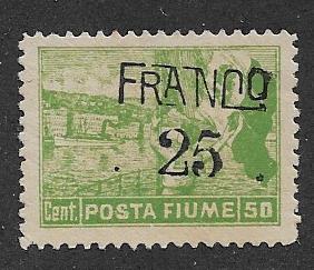 Fiume 64 mng 2013 SCV $20.00 mint no gum