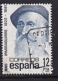 Spain    #2277  used   1981  Iparraguirre   12p
