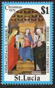 St. Lucia Sc #378 MNH