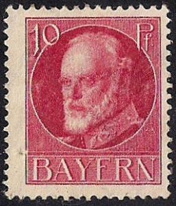 Bavaria #99 10PF Prince Regent Luitpold used F-VF