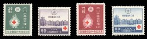 Japan #214-217 Cat$34.75+ (for hinged), 1934 Red Cross, set of four, never hi...