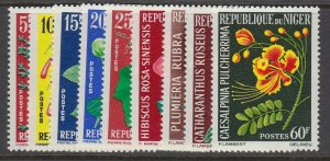 Niger, Scott 129-137, MNH