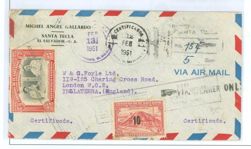 Salvador, El  1951 Reg to London