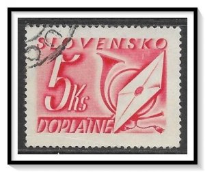 Slovakia #J37 Postage Due Used