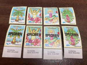 KAPPYSTAMPS TUVALU 1993 CHRISTMAS COMPLETE SET & SPECIMEN SET MINT NH  H200