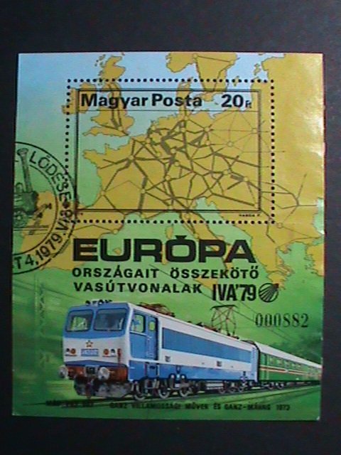 ​HUNGARY-1979 SC#2580  INTERNATIONAL TRANSPORTATION EXHIBITION USED S/S VF