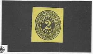 US SCOTT# UO5 CUT SQUARE