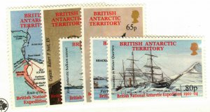 British Antarctic Territory #301-6 MNH Ship