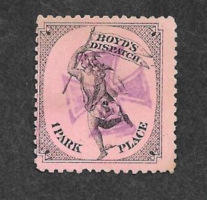 U S 20L56 Boyd's Local Post Used