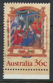 SG 1225  SC# 1159 Used  from booklet right (bottom) margin imperf  - Christmas 