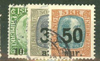 AK: Iceland 130-9 used CV $192; scan shows only a few