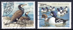 Iceland - Scott #814-815 - Used - SCV $1.55