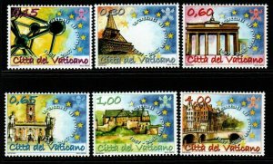 VATICAN CITY SG1506/11 2007 TREATIES OF ROME MNH