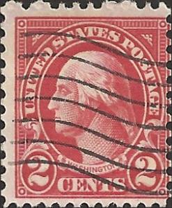 # 554 USED CARMINE GEORGE WASHINGTON