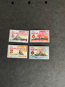 Stamps Falkland Islands Scott #237-40 never hinged