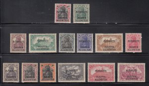 Allenstein Scott #1-14 MH Note