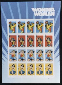US #5149-5152 Sheet of 20 (.47) Wonder Woman SCV $20.00