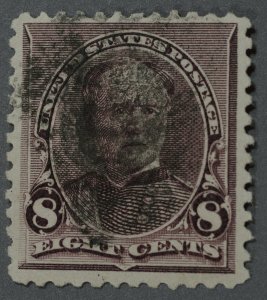 United States #225 Used  VF Good Color Bright Paper