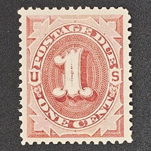 US J22  Very Fine original gum XF-OG-NH well centered stamp