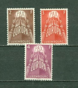 LUXEMBOURG 1957 EUROPA #329-331...SET...MNH...$49.00